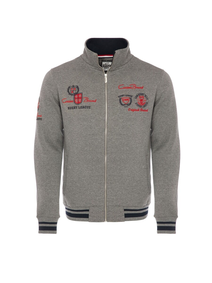

Куртка на молнии CARISMA Zip-Up Hoodie, серый