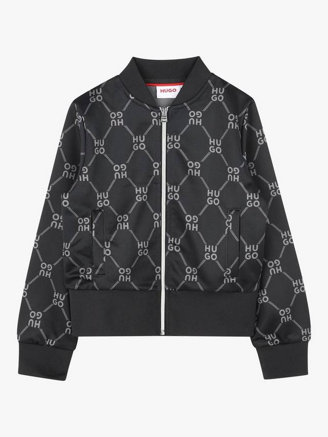 

Детский кардиган HUGO с принтом по всей поверхности HUGO BOSS, Black