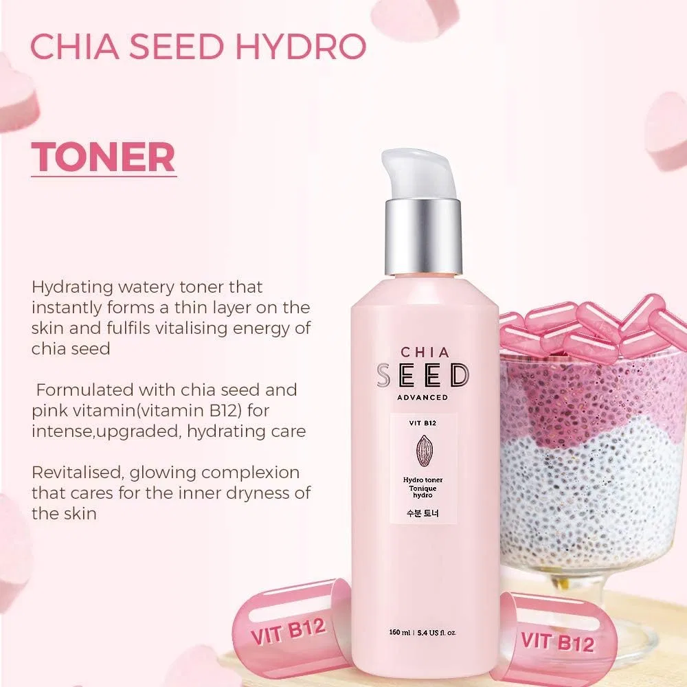 Тоник The Face Shop — Chia Seed Hydro Toner, 160 мл — фото 2