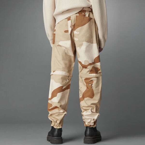 Брюки originals blue version series cotton camouflage cargo casual pants khaki Adidas, хаки — фото 3
