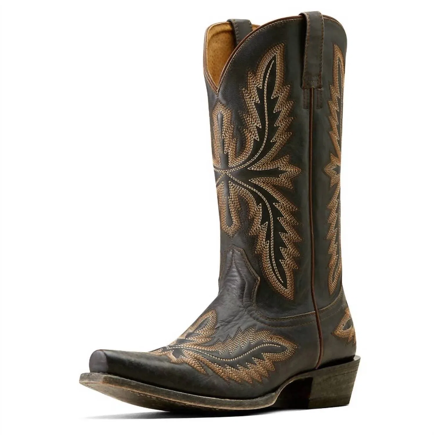 ARIAT Мужские ковбойские сапоги Ryman в стиле Дикого Запада, черные — фото 2
