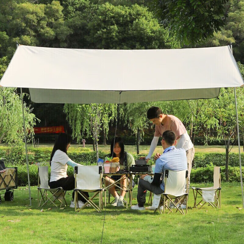 

TFO уличный квадратный утолщенный походный навес с серебряным покрытием 3*3 м 2502206M07