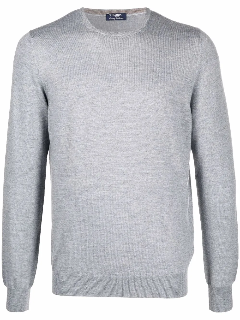 

Джемпер с круглым вырезом Barba, серый