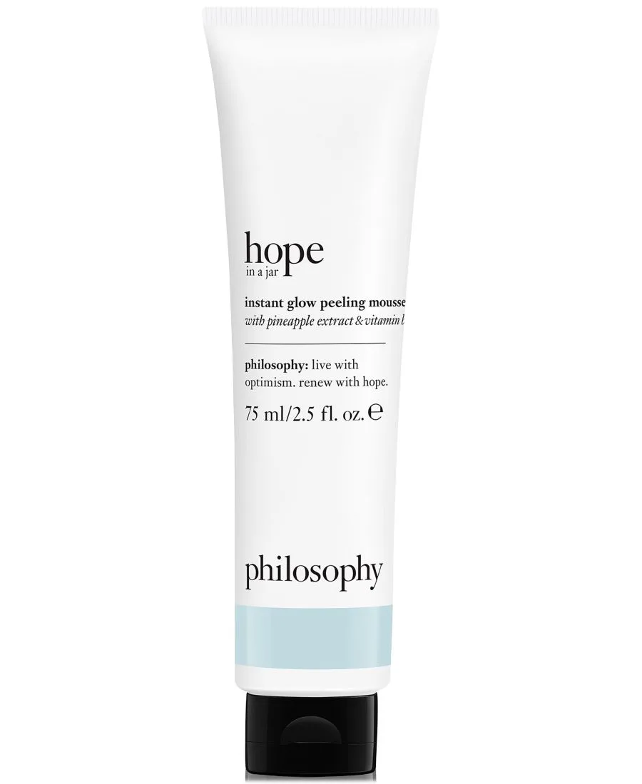 Пилинг Philosophy — Мусс- Hope in a Jar Instant Glow с экстрактом ананаса и витамином B5, 70 г
