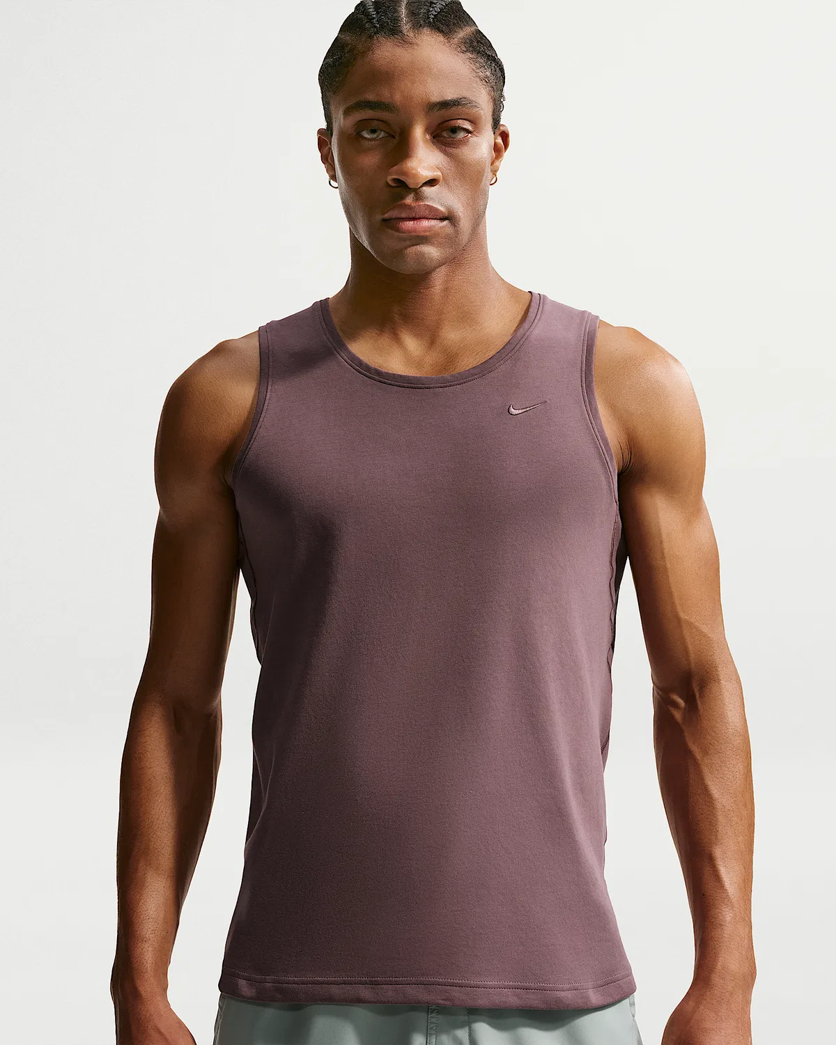 Мужской тренировочный топ Nike Dri-FIT Versatile Tank Primary, Tattoo/Black