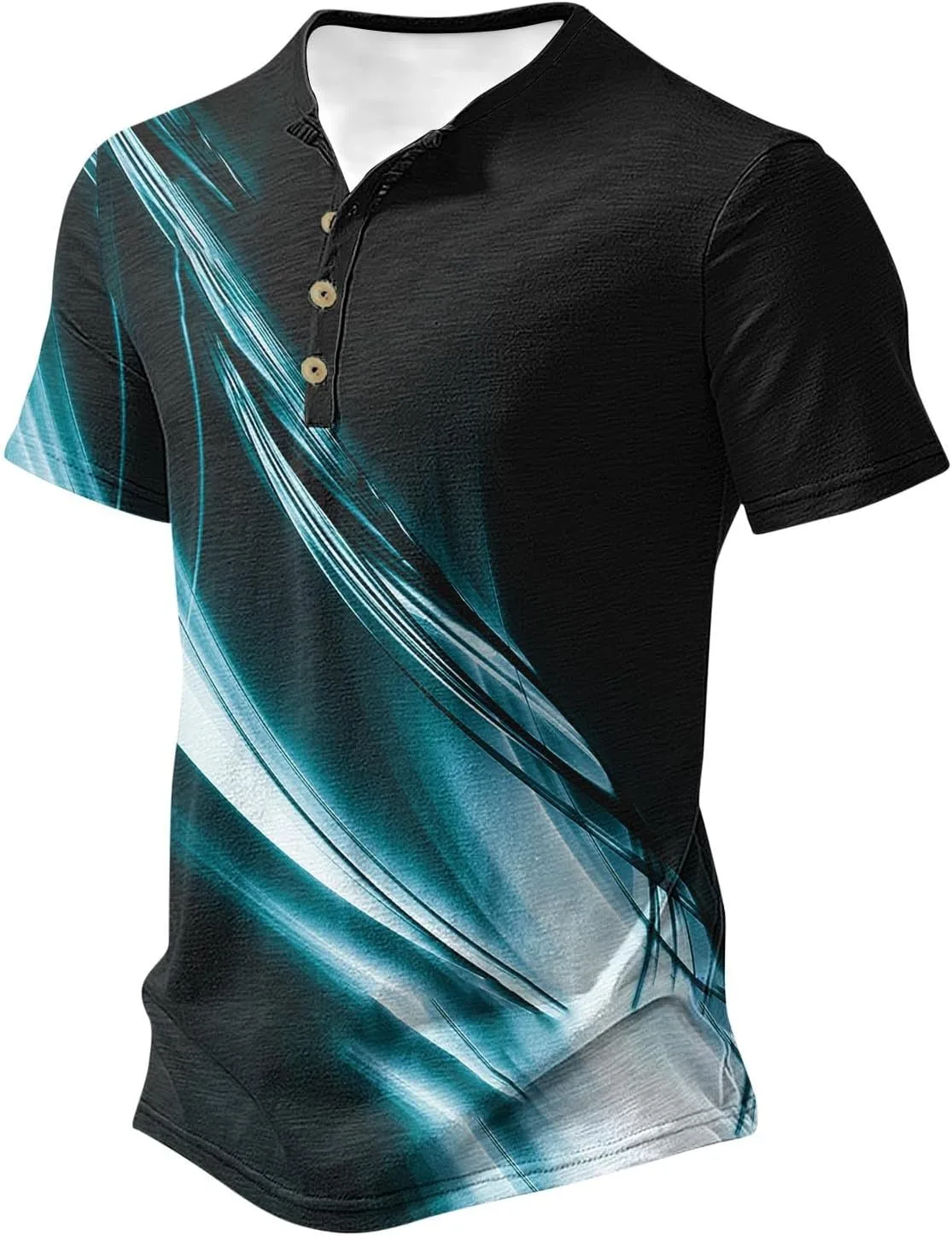 

Мужская футболка с 3D принтом, короткий рукав, Regular Fit