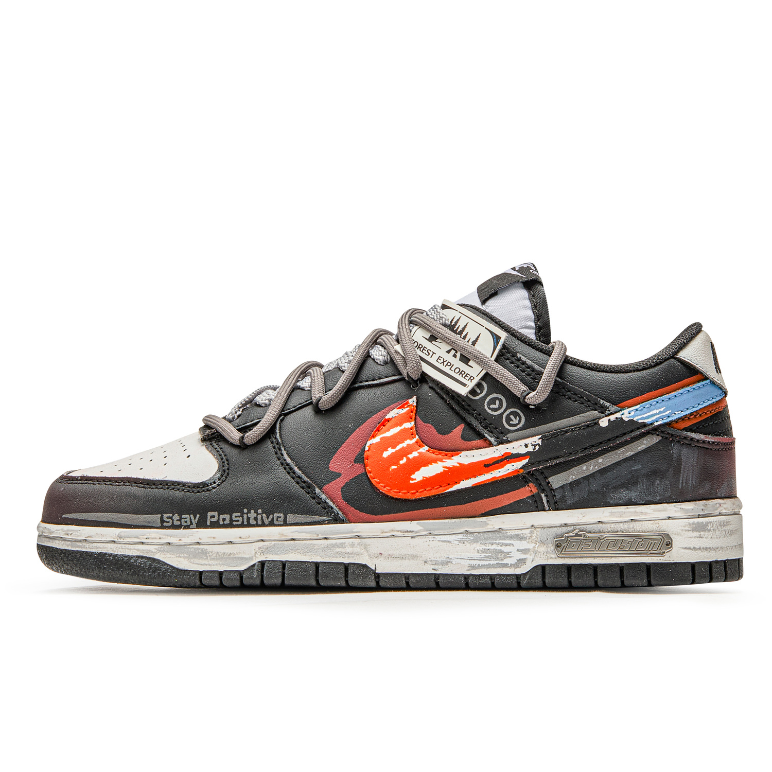 

Детские скейтерские кроссовки Dunk Kids Nike, оранжевый