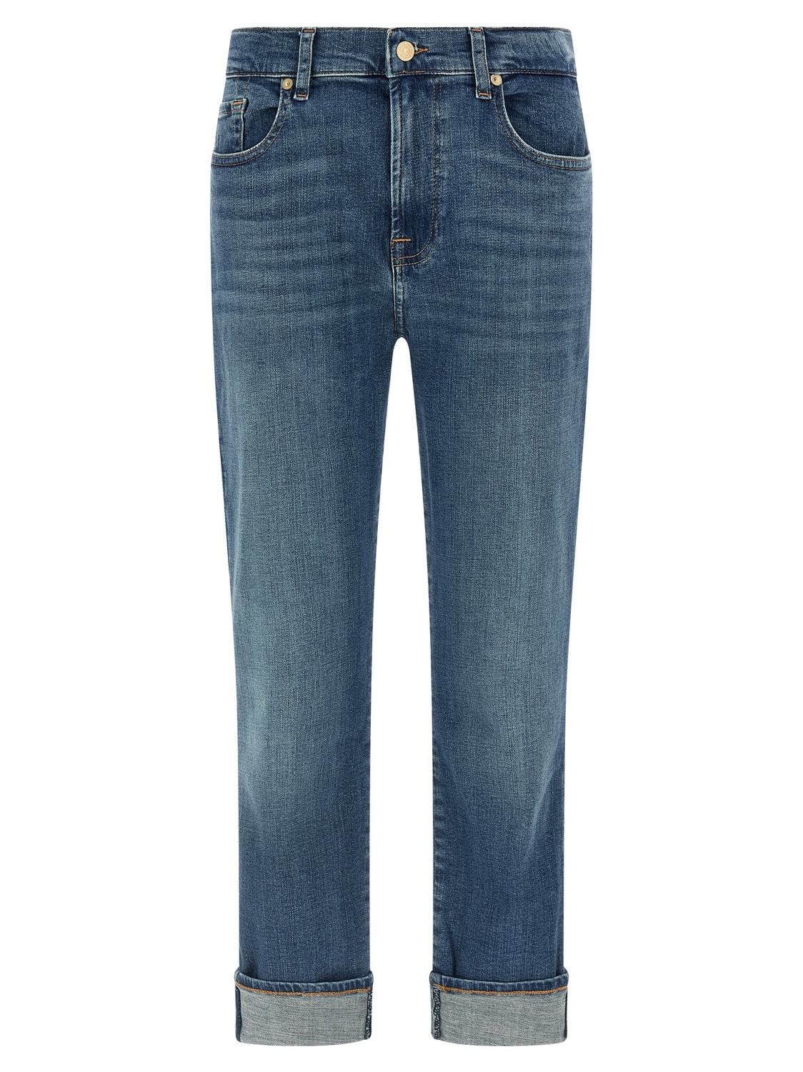 

Джинсы «свободный скинни» 7 For All Mankind, голубой