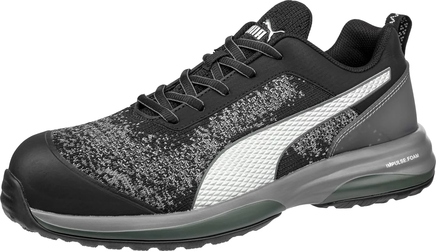 Защитные кроссовки PUMA Safety Charge Black Low, черный