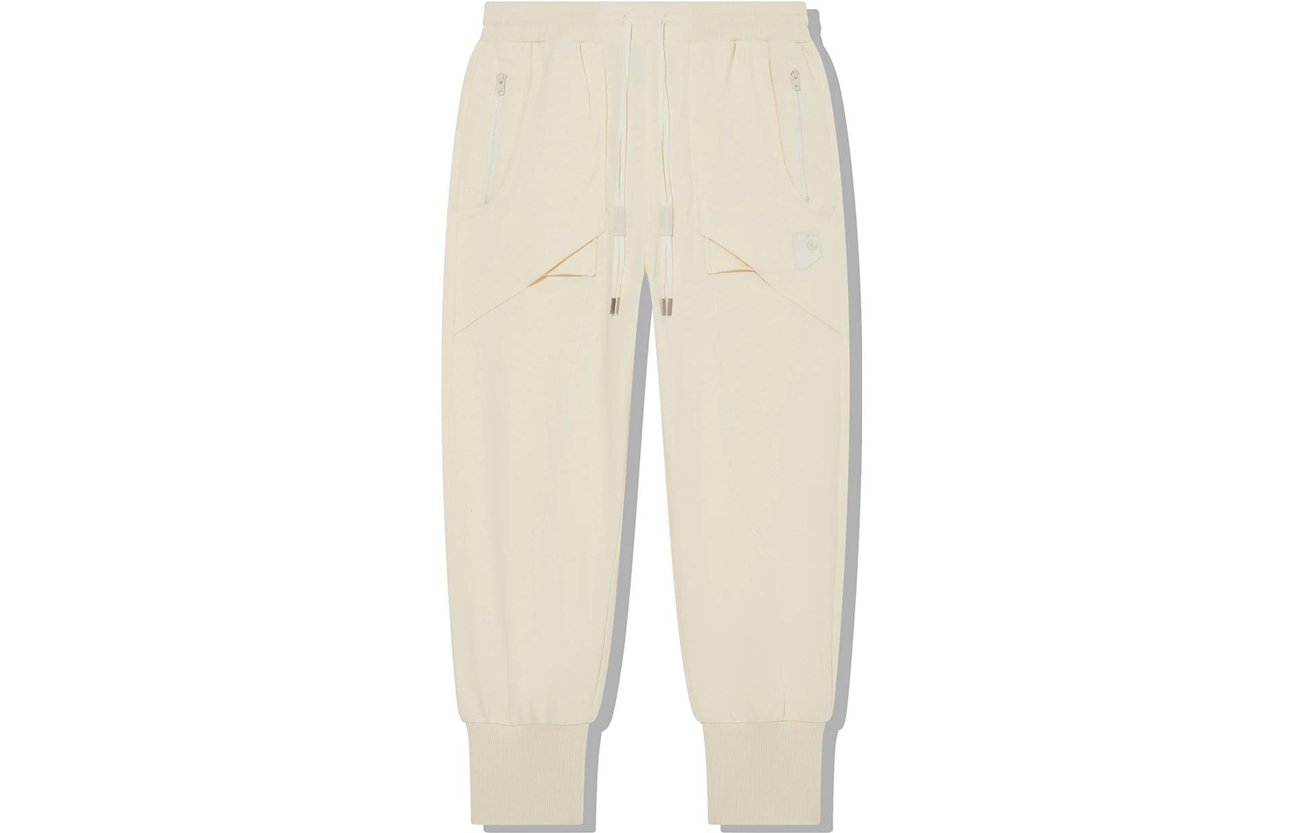 

LiNing Li ning x jackie chan совместная серия kung fu вязаные спортивные штаны мужские papyrus white