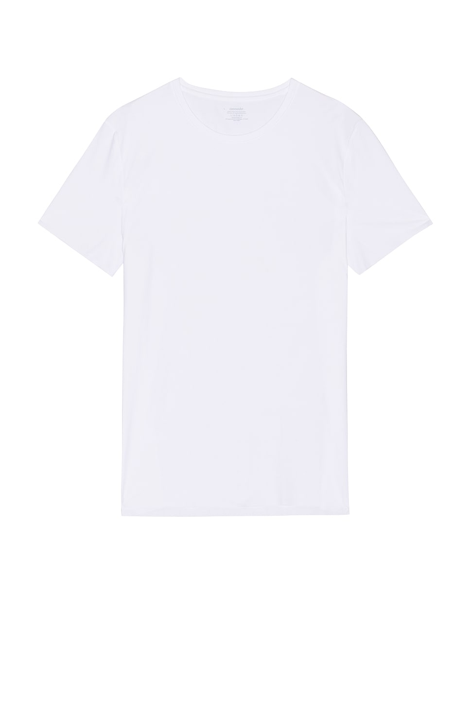 

Оригинальная майка с круглым вырезом из микрофибры Commando, белый