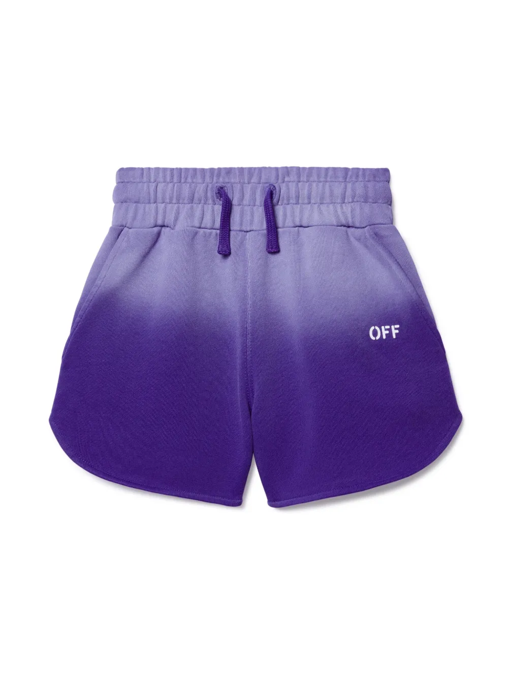 

Шорты с логотипом Off OFF-WHITE KIDS, фиолетовый