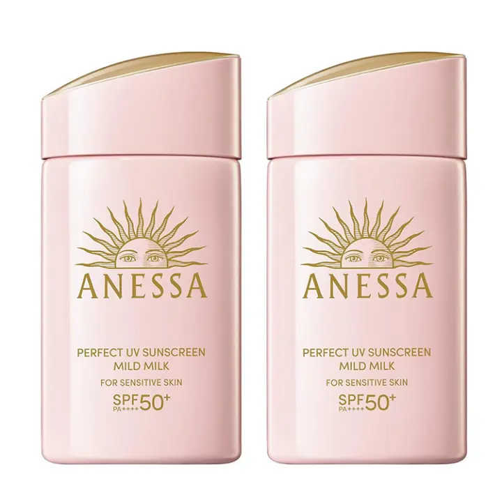 Солнцезащитное молочко Anessa Perfect UV Sunscreen Mild Milk для чувствительной кожи, 90 мл — фото 4