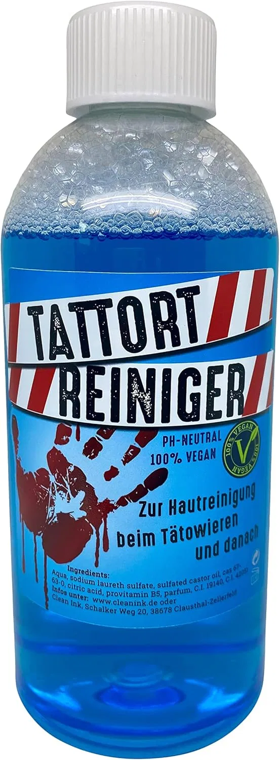 Очиститель для татуировок «Tattort Cleanser» 500 мл от Clean Ink Voraga — фото 3
