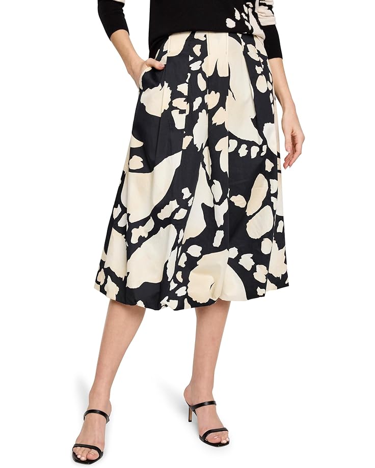 

Юбка NIC+ZOE Evening Petal Bubble Skirt, цвет Black Multi