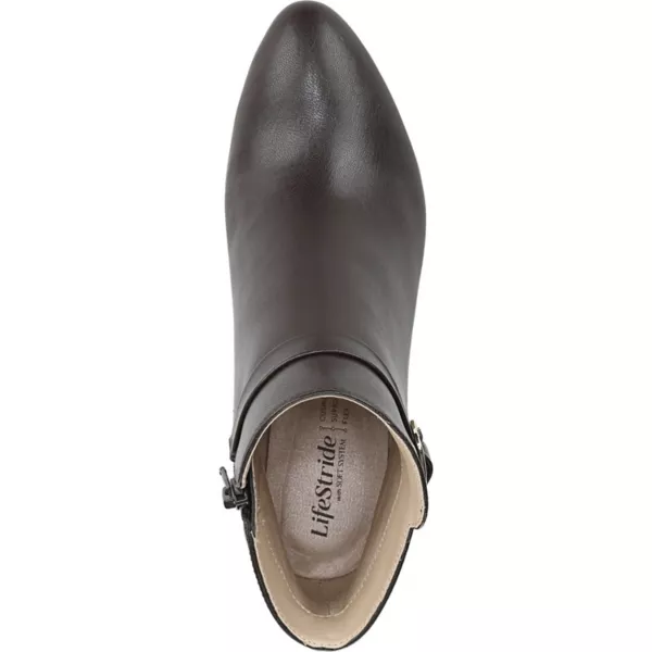 Женские ботильоны из искусственной кожи Guild 3 Lifestride, цвет dark chocolate — фото 4