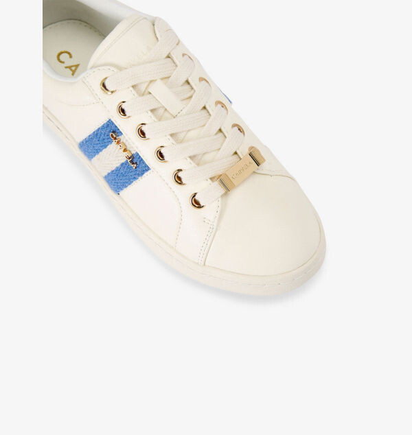 Кроссовки Palermo stripe из искусственной кожи с низким верхом Carvela, синий — фото 3