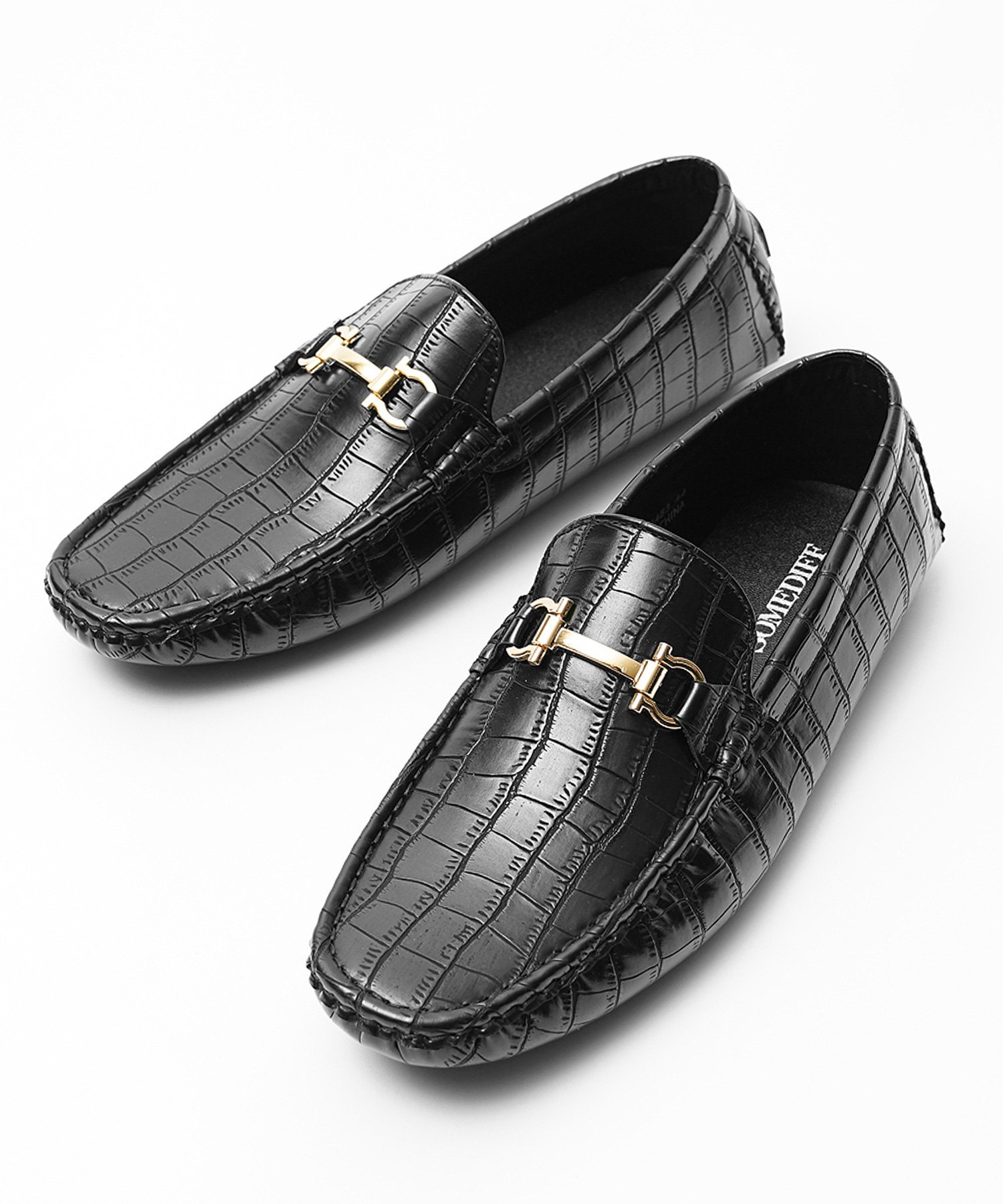Обувь для вождения Bit SOMEDIFF, Black (crocodile)