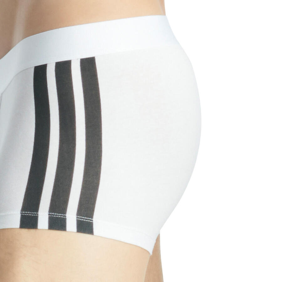 ADIDAS Мужские шорты/брюки в стиле ретро - упаковка из 6 шт., Active Flex Cotton, 3 полоски — фото 4