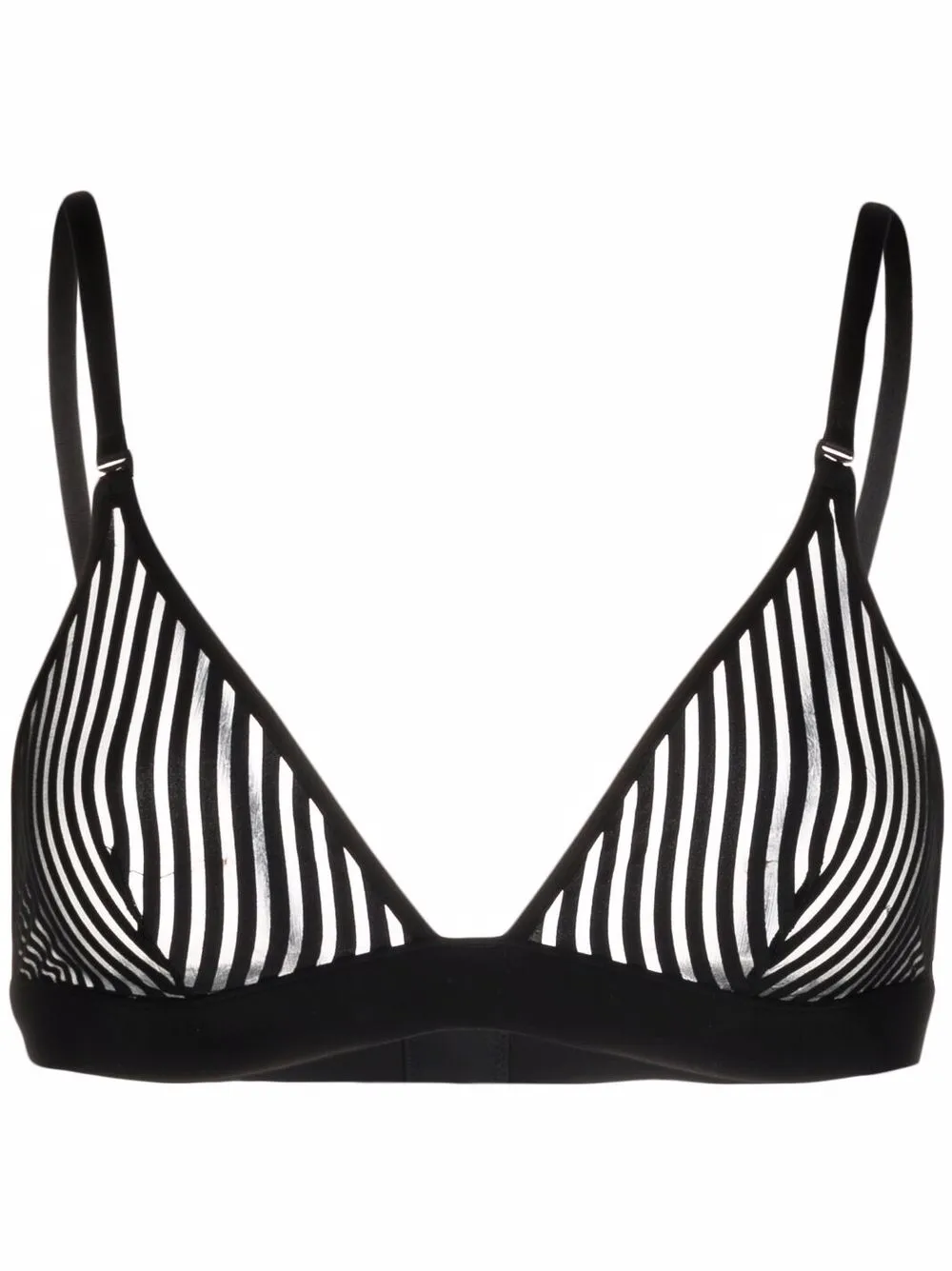 

Бюстгальтер Soutien-Gorge с треугольными чашками Maison Close, черный