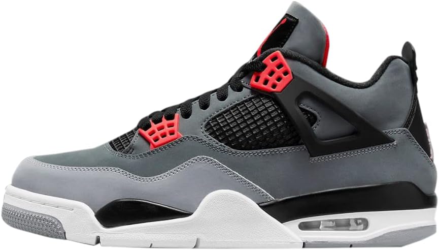 

Мужские кроссовки Nike Air Jordan 4 Retro, размер, Dark Gray/Infrared 23-Black-Ce