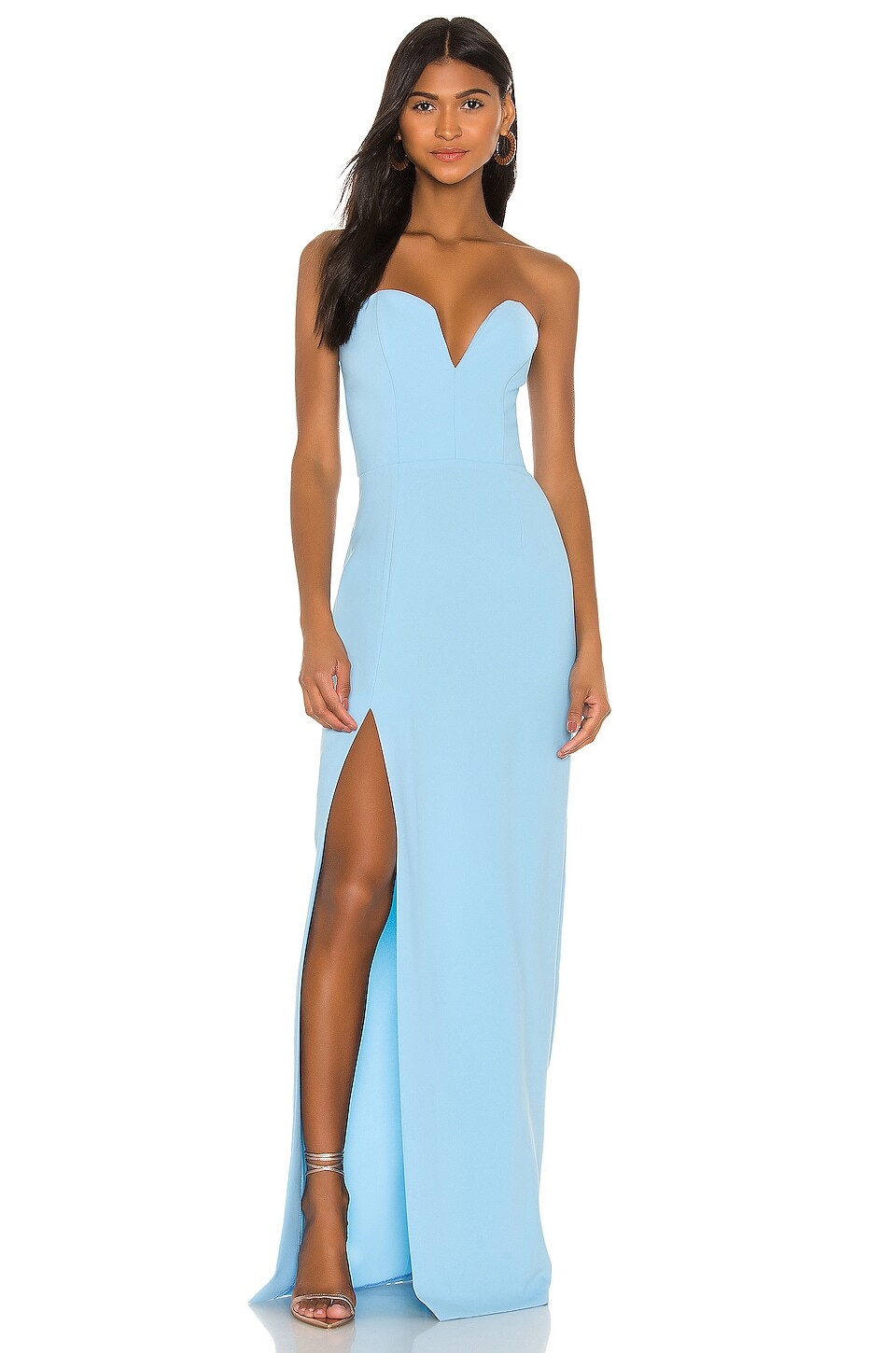 

Платье Amanda Uprichard Cherri Gown, цвет Pacific