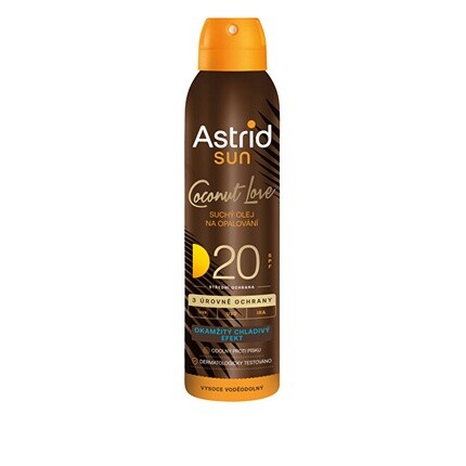 

Сухое солнцезащитное масло SPF 20 Sun 150 мл Astrid