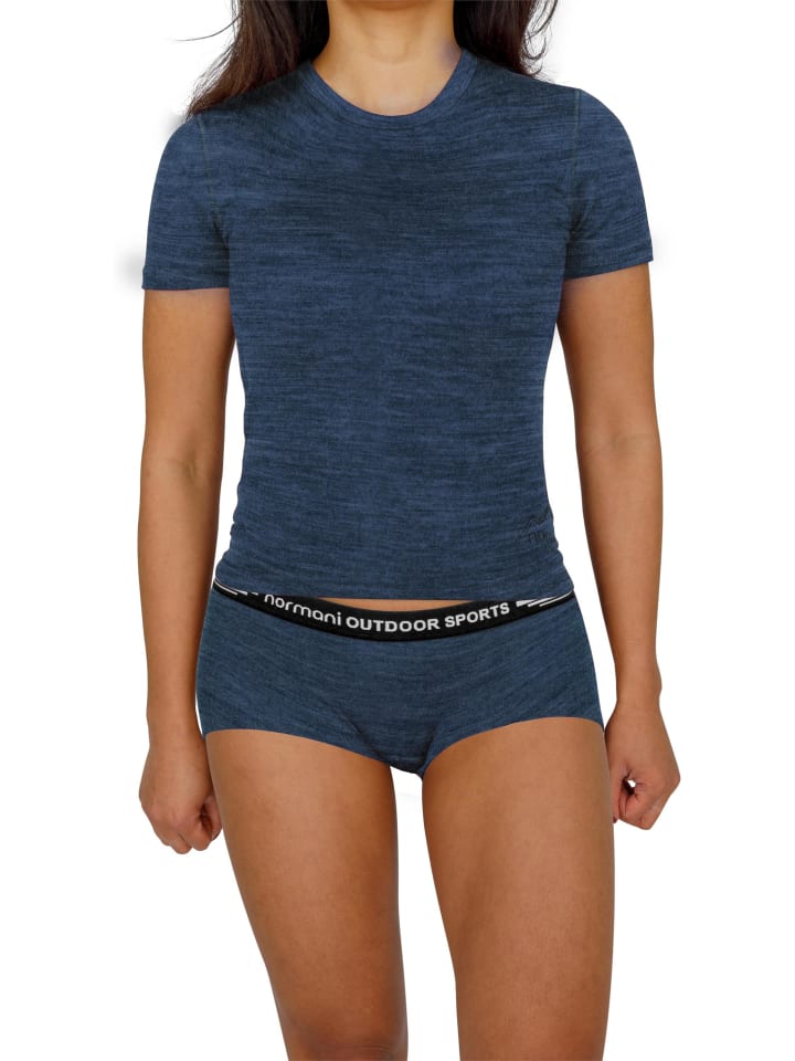 

Трусы Normani Outdoor Sports Damen Merino Boxershorts „Morwell“, темно-синий