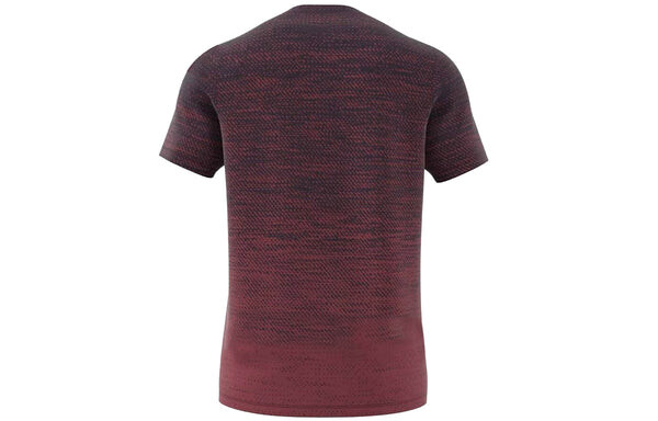 Футболка gradient tee sports round neck short sleeve red Adidas, красный — фото 2