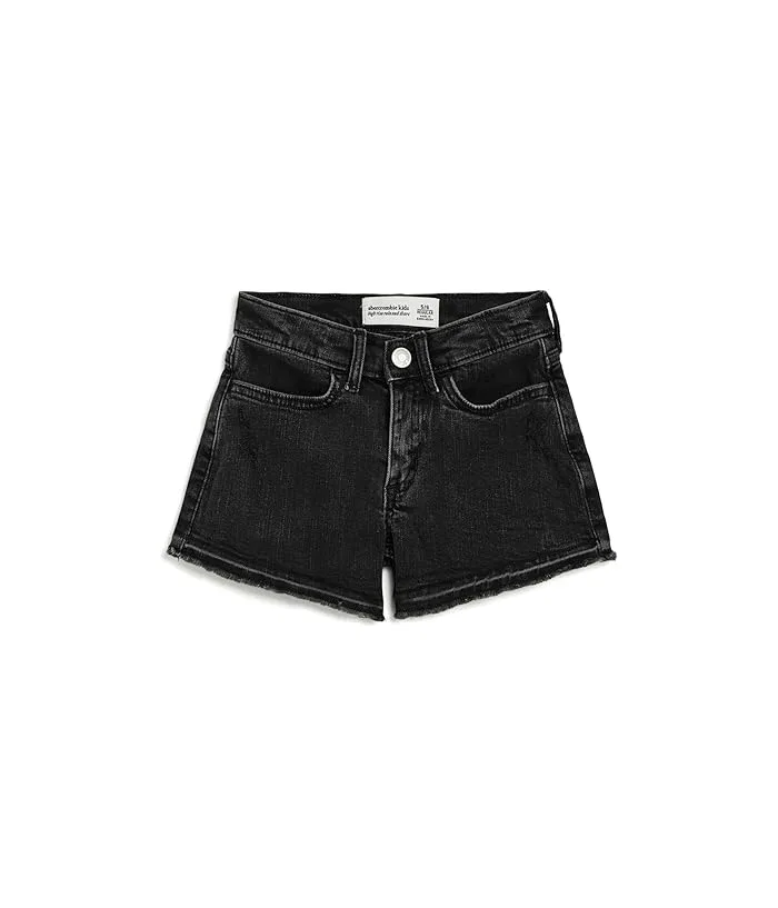 Шорты джинсовые High-Rise Relaxed Denim Shorts abercrombie kids, Marsh