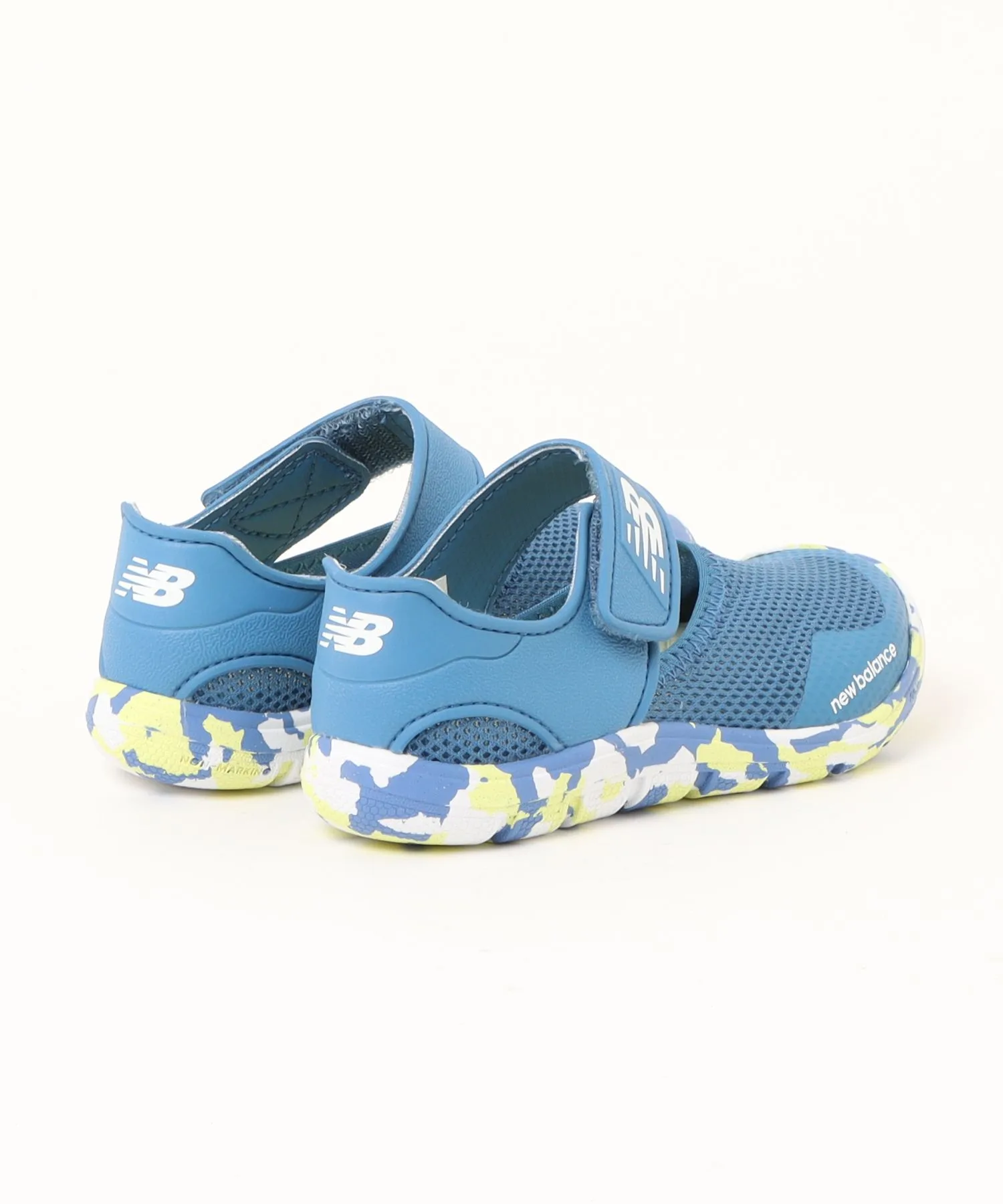 Детские кроссовки водонепроницаемые New Balance YO208 синие — фото 2