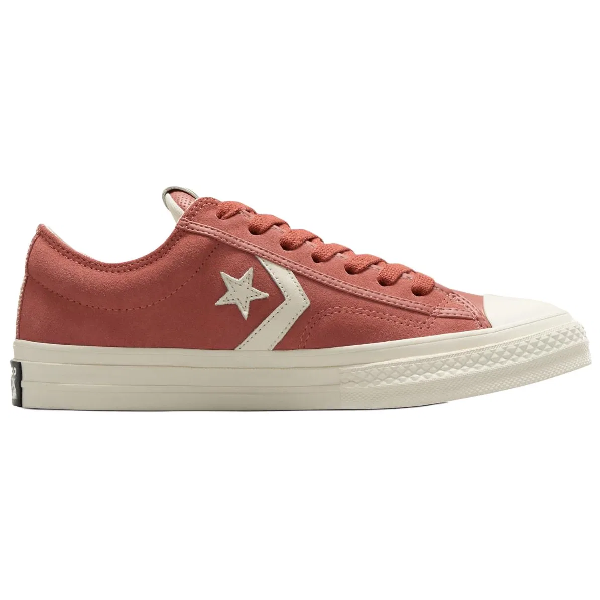Кеды Converse Star Player 76 Suede Low оранжевые — фото 3