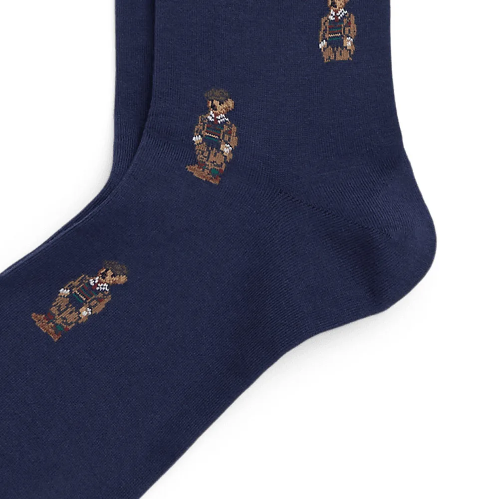 Polo Ralph Lauren Носки мужские 1 пара морской синий — фото 3