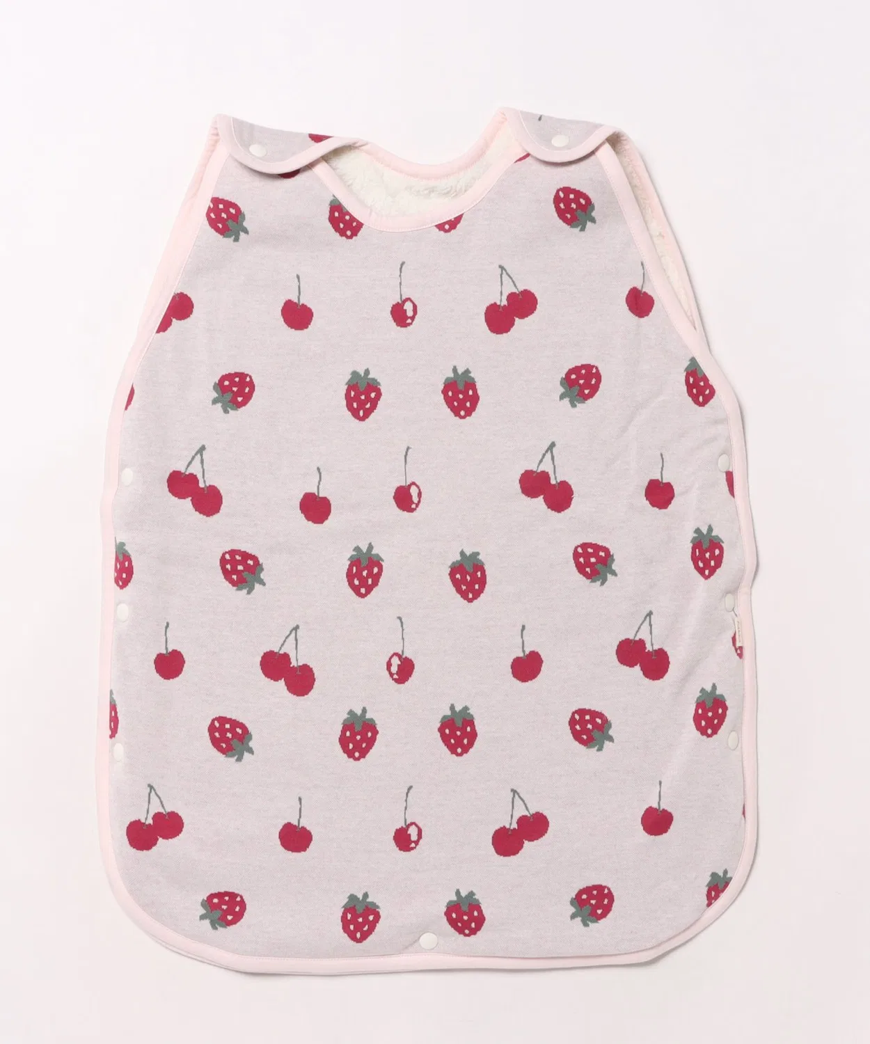 Детский спальный мешок Fruit Jacquard Sleeper из хлопка, розовый