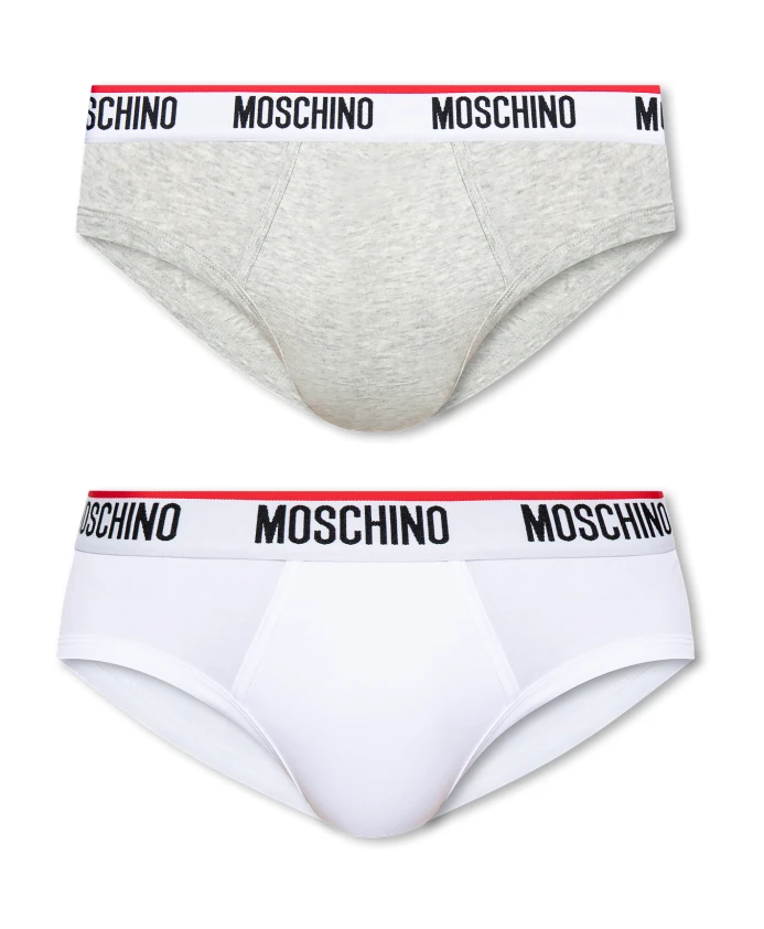 

Фирменные трусы упаковка из 2 шт Moschino, белый