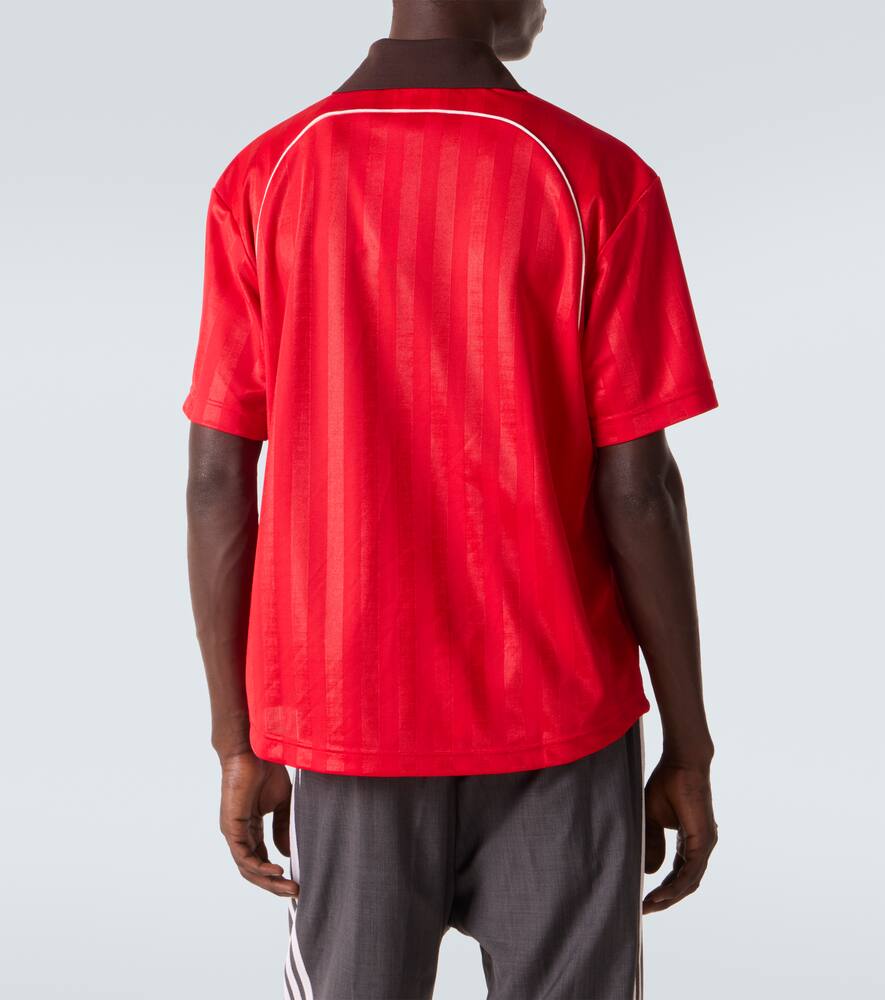 Поло Wales Bonner в полоску Adidas, Better Scarlet — фото 4