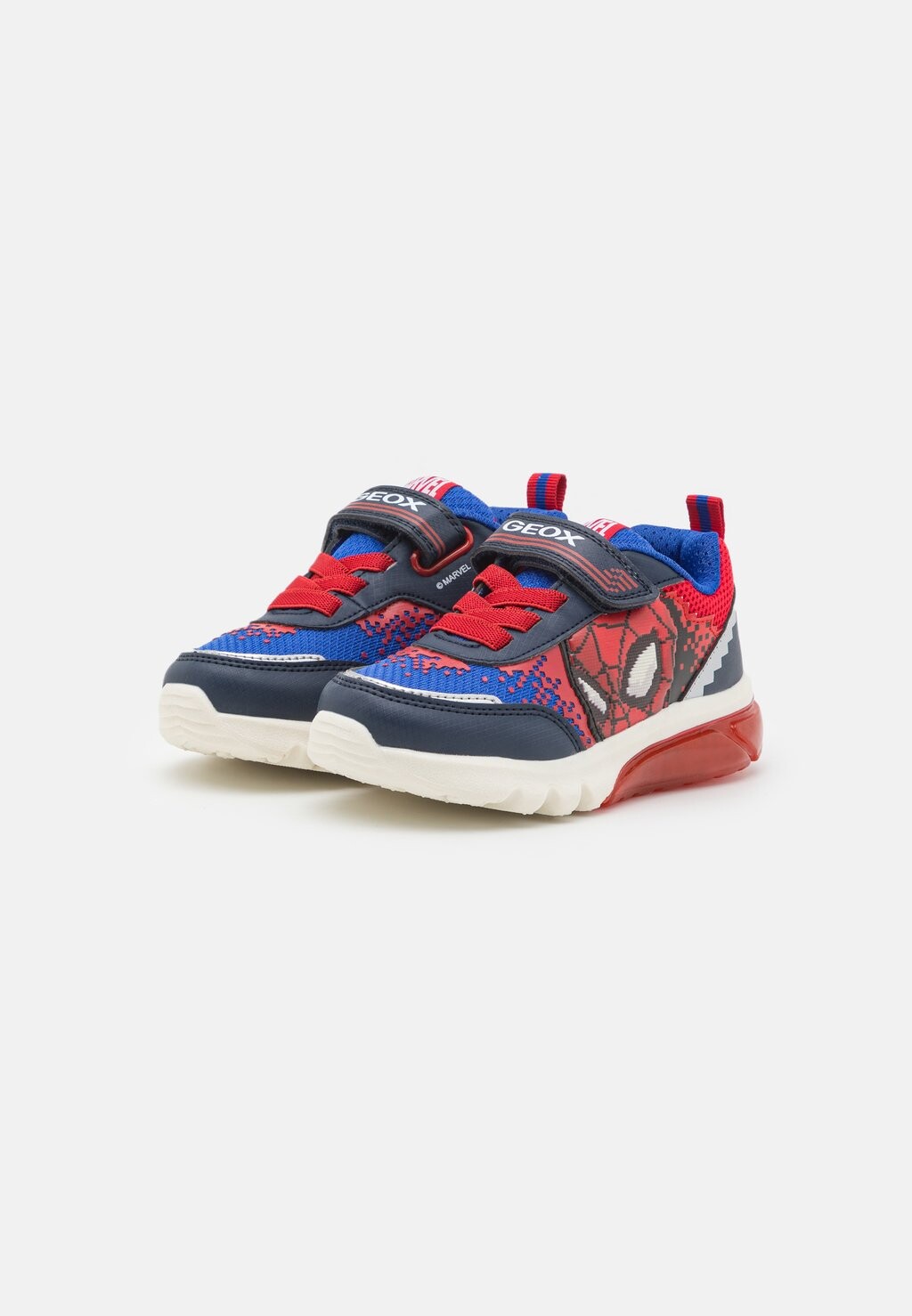 Кроссовки низкие MARVEL SPIDERMAN CIBERDRON BOY Geox, цвет navy/red — фото 2
