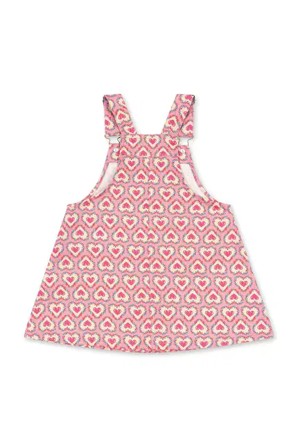 Платье летнее с регулируемыми бретелями Frankie Overall Dress Konges Sløjd, розовый — фото 2