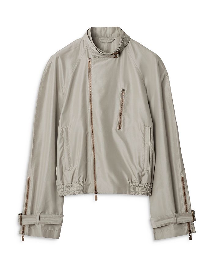 

Шелковая куртка Harrington Burberry, коричневый/бежевый
