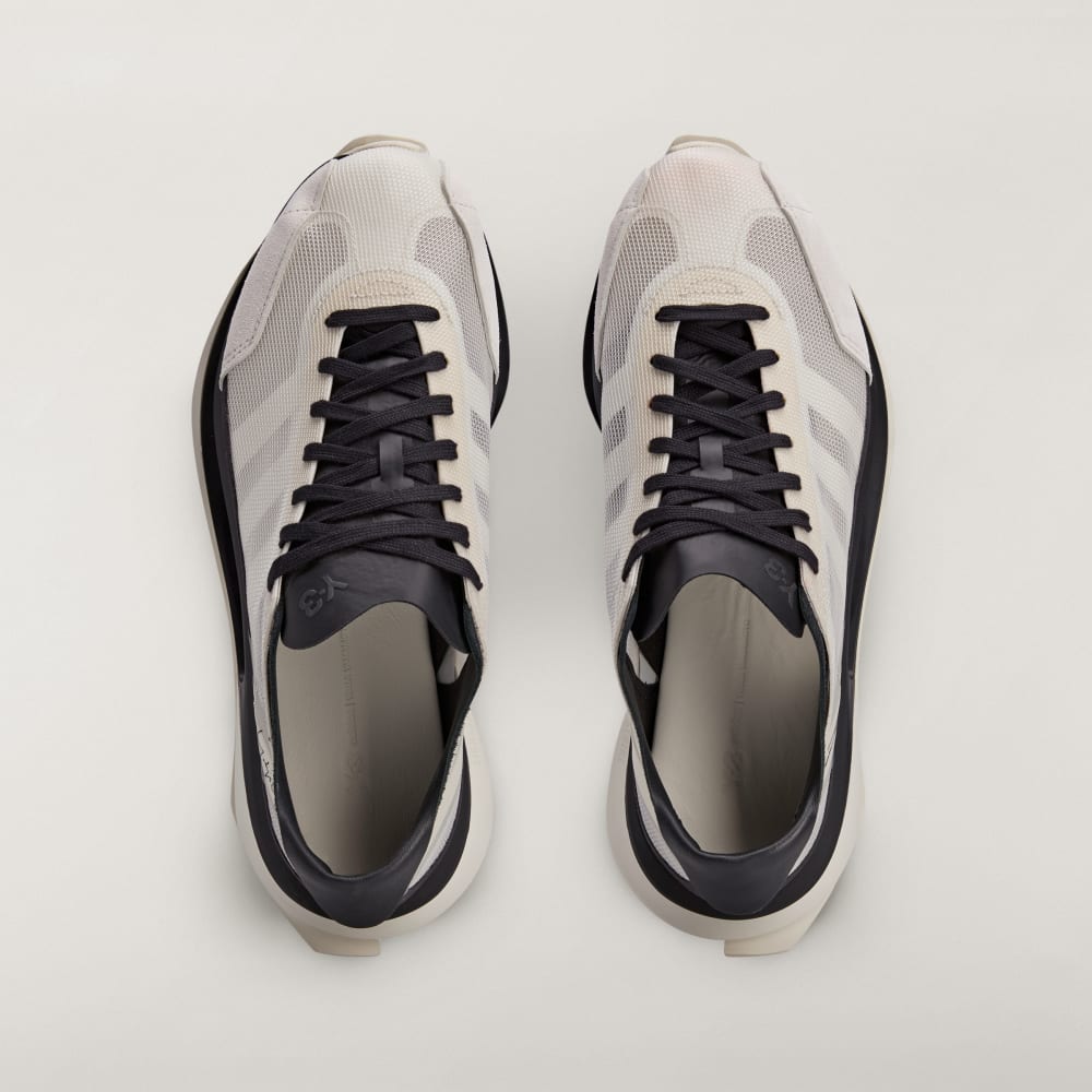 Кроссовки Adidas Y-3 S-Gendo Run, цвет Orbit Grey/Black/Collegiate Burgundy — фото 3
