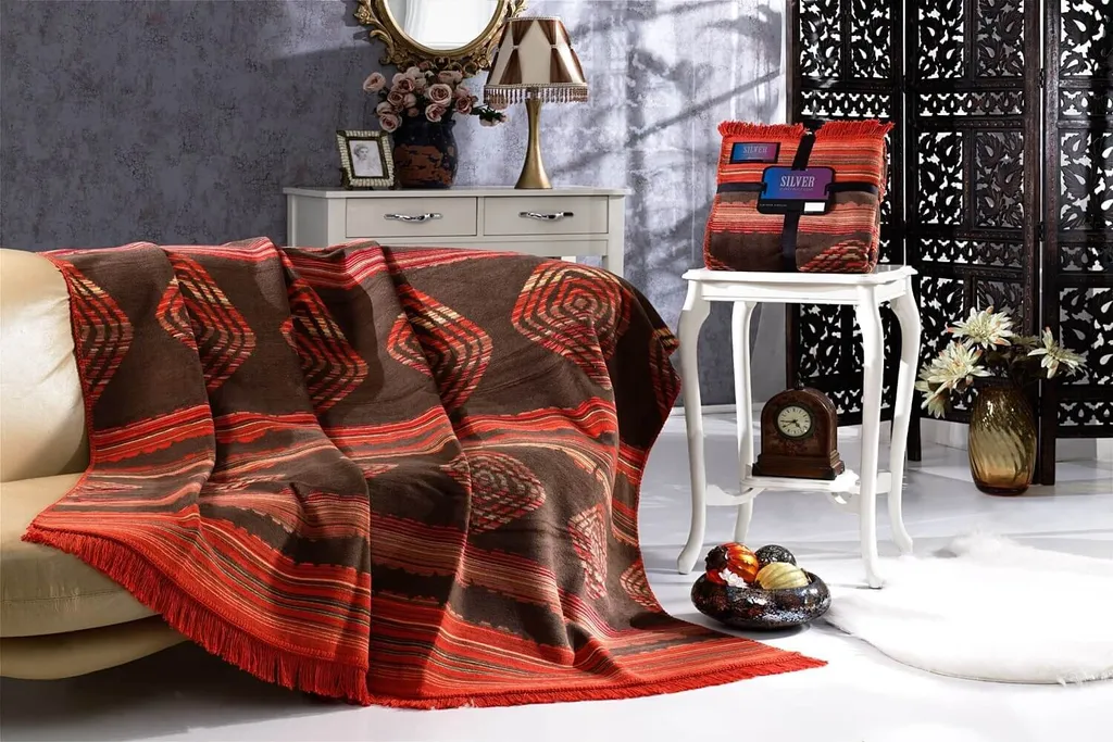 

Одеяло L'Essentiel Linge de Maison, красный