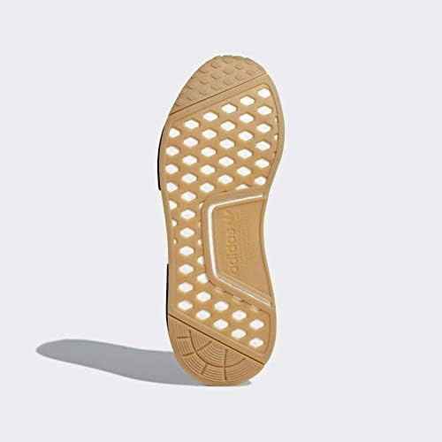 Мужские кроссовки Adidas Originals NMDr1, белый/черный — фото 4