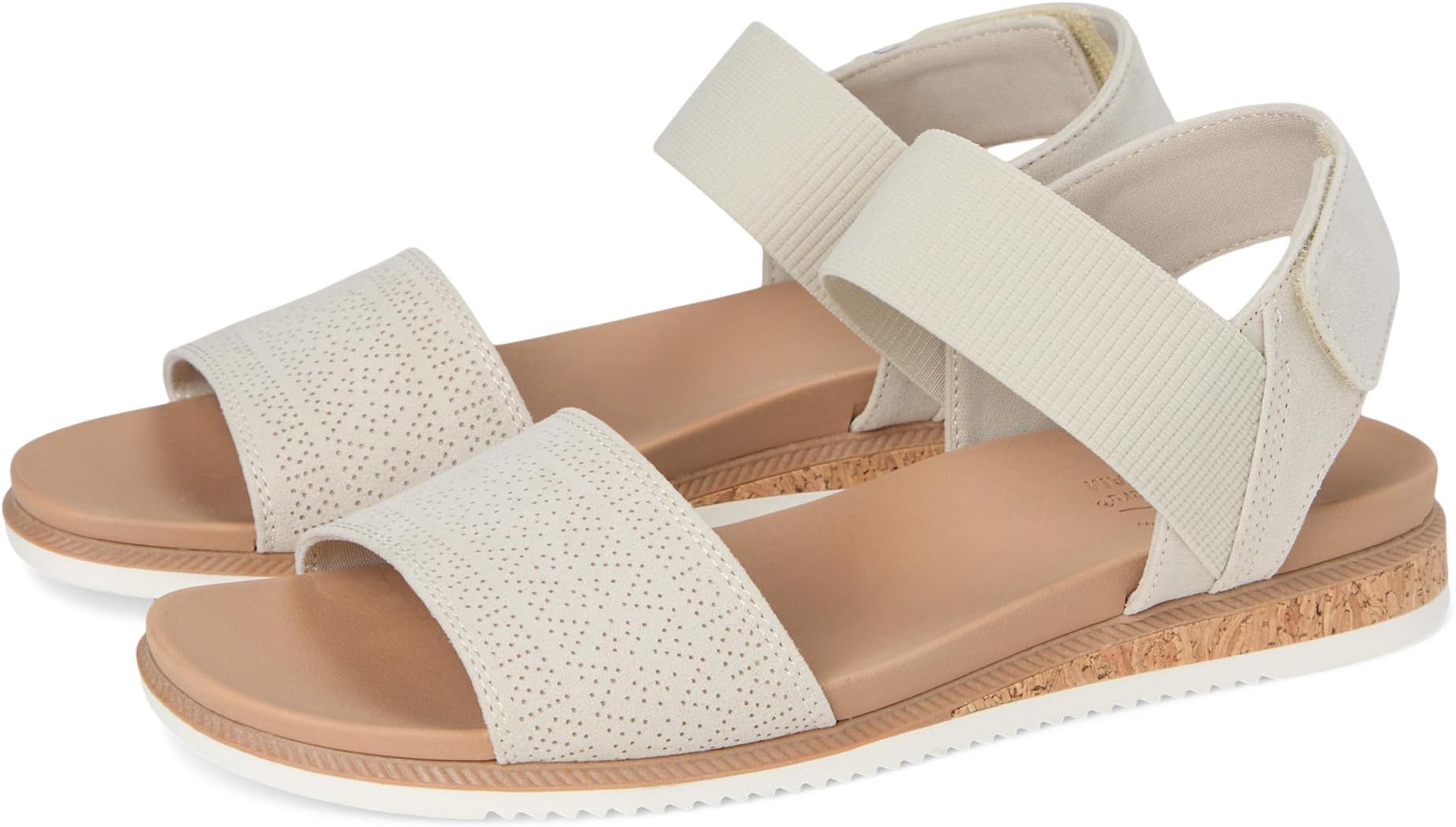 Сандалии BOBS from SKECHERS Desert Kiss Low - Top Look, цвет Off White