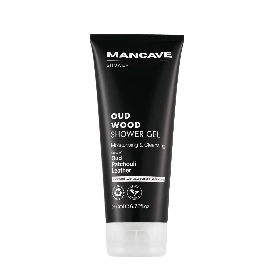 Мужской гель для душа «Oud Wood» от ManCave Mancave