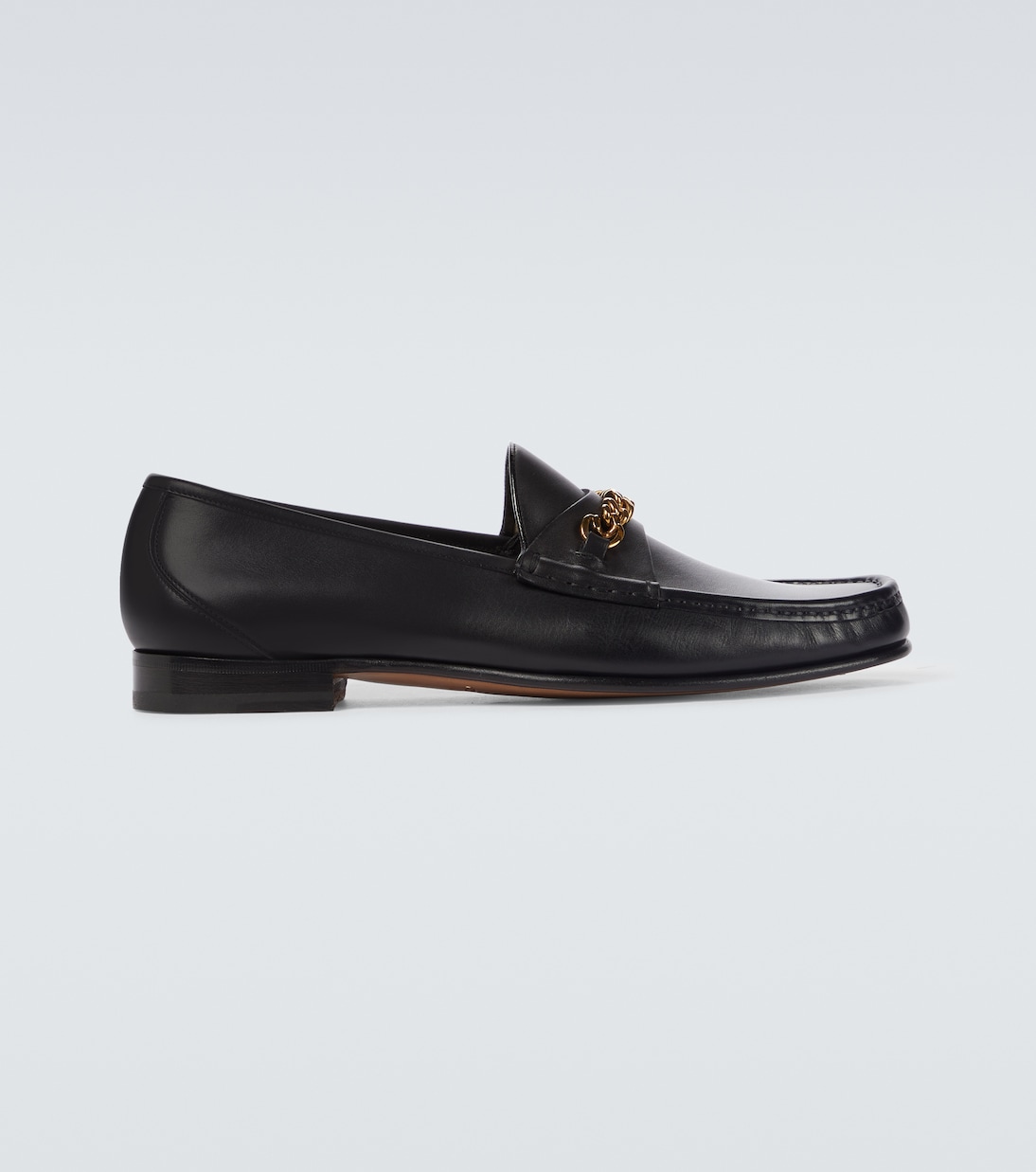 

Кожаные мокасины York Chain Tom Ford, черный