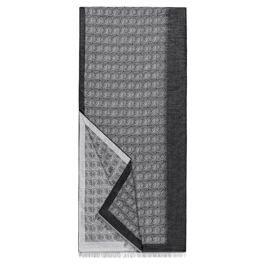 

Шарф Roeckl LIGHT PATTERN, Grey/Anthracite