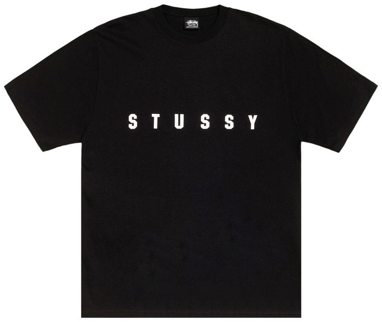 

Футболка Stussy Lens, черная, Черный, Футболка Stussy Lens, черная