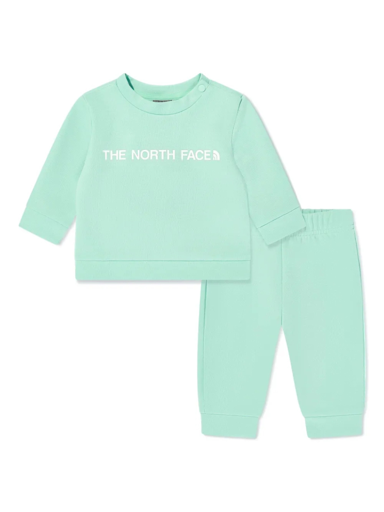 

Комплект спортивного костюма с логотипом The North Face Kids, зеленый