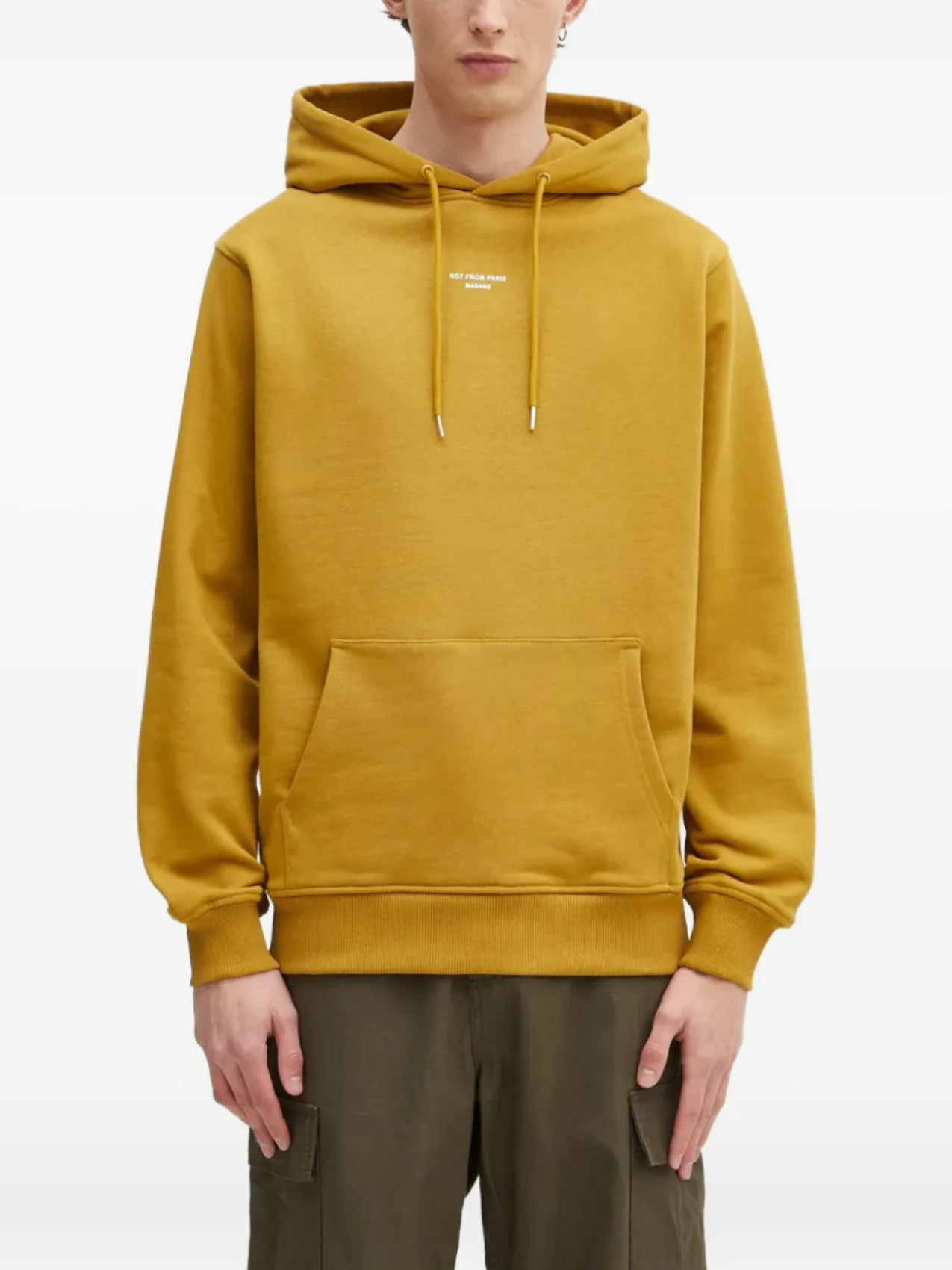 

Худи Drôle De Monsieur с логотипом, желтый