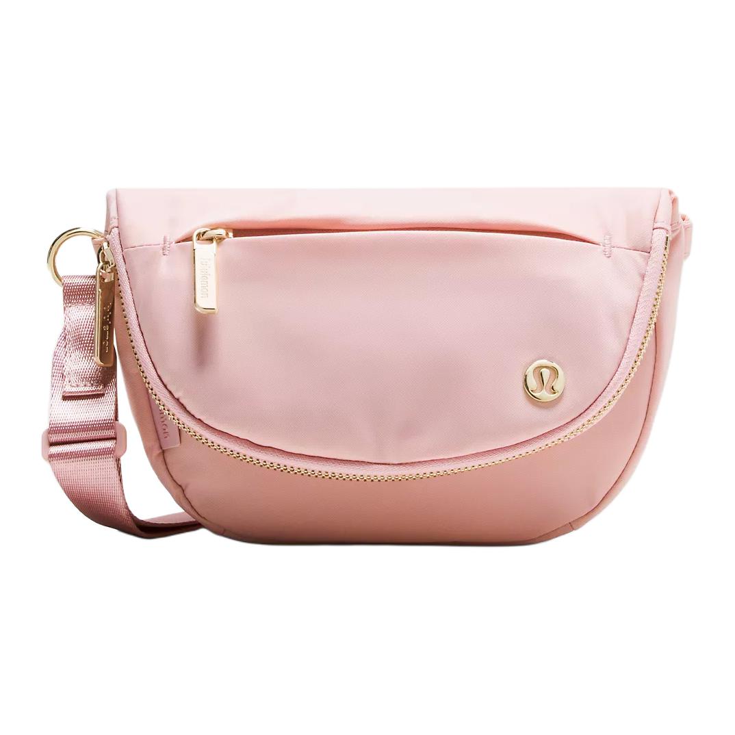 

Lululemon Нейлоновая сумка через плечо, кроссбоди экстра мини women's pink haze